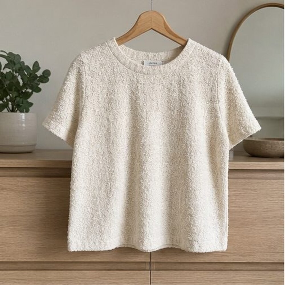 Blush Button Blouse
